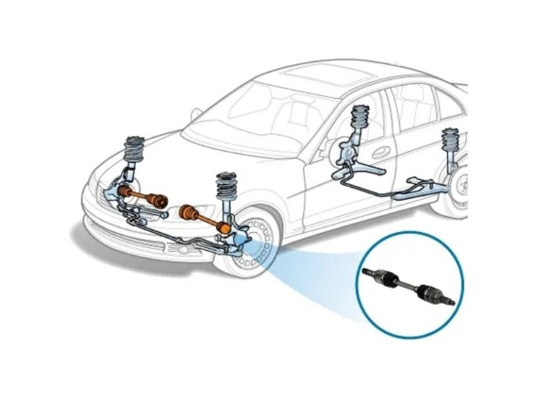 How does cv half shaft assembly work