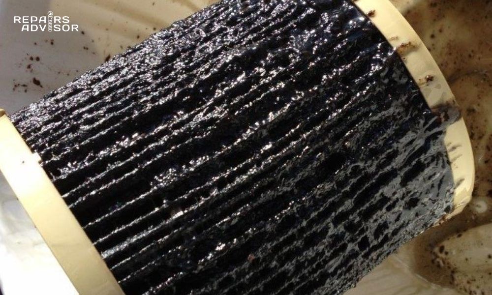Failing Diesel Engine Air Filter