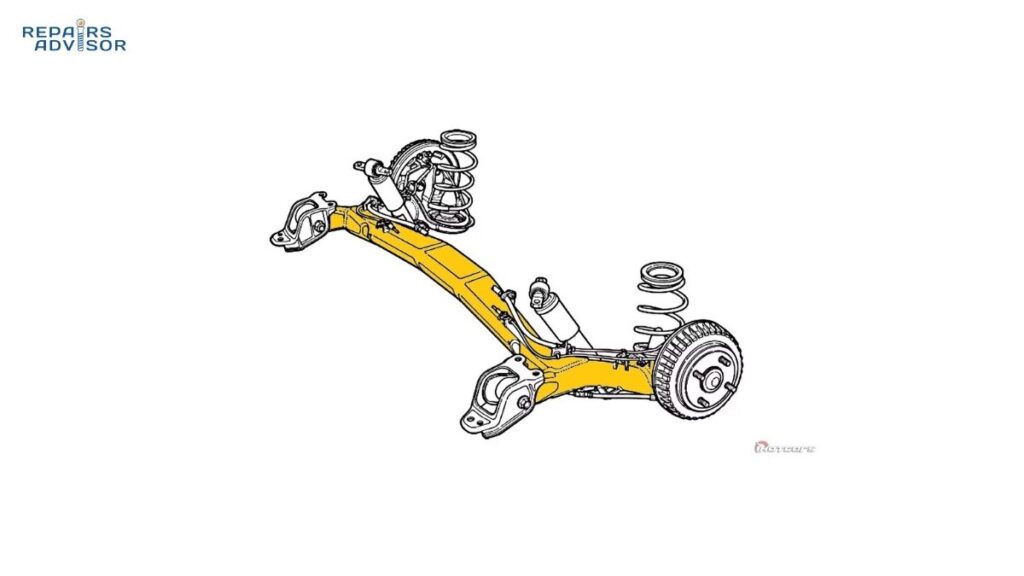 torsion beam suspension
