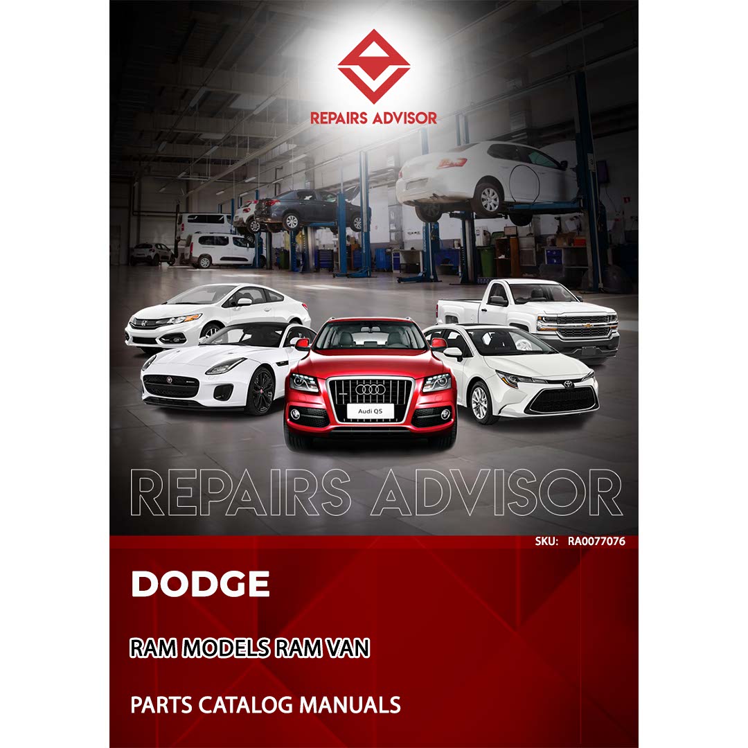2000 Dodge Ram Van and Wagon Service Parts Catalog