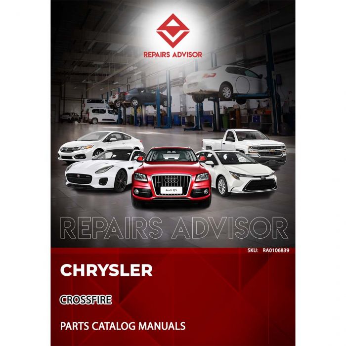 Chrysler Crossfire 2006 Parts Catalog Comprehensive Repair Manual