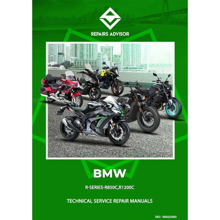 BMW R850 C & R1200 C Factory Service & Work Shop Manual