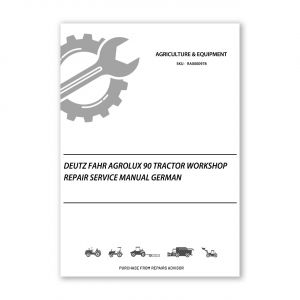 RA0000978_Deutz-Fahr-AGROLUX-90-Tractor-Workshop-Repair-Service-Manual-German