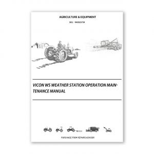 RA0025739_Vicon-WS-Weather-station-Operation-Maintenance-Manual