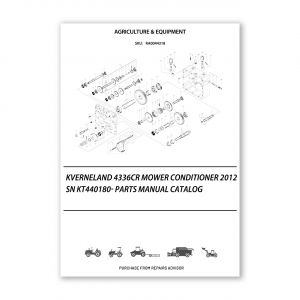 RA0044318_Kverneland-4336CR-Mower-Conditioner-2012-Sn-KT440180-Parts-Manual-Catalog