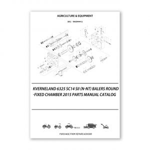 RA0044412_Kverneland-6325-SC14-SII-N-NT-Balers-Round-Fixed-chamber-2015-Parts-Manual-Catalog