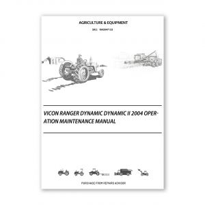 RA0047133_Vicon-Ranger-Dynamic-Dynamic-II-2004-Operation-Maintenance-Manual
