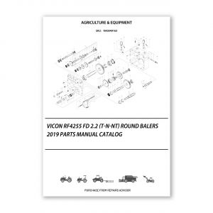 RA0049163_Vicon-RF4255-FD-2-2-T-N-NT-Round-Balers-2019-Parts-Manual-Catalog