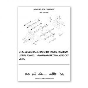 RA0128808_Claas-Cutterbar-C900-C390-Lexion-Combines-Serial-70000011-70099999-Parts-Manual-Catalog