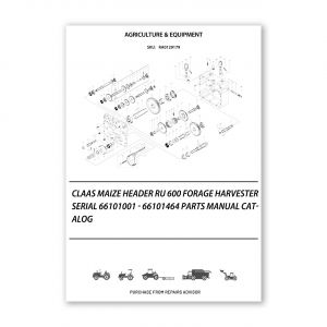RA0129179_Claas-Maize-Header-Ru-600-Forage-Harvester-Serial-66101001-66101464-Parts-Manual-Catalog