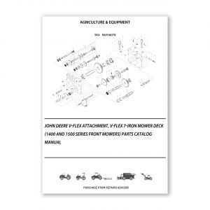 RA0166278_John-Deere-V-Flex-Attachment-V-Flex-7-Iron-Mower-Deck-1400-And-1500-Series-Front-Mowers-Parts-Catalog-Manual