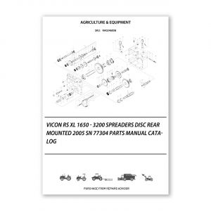 RA0246058_Vicon-RS-XL-1650-3200-Spreaders-Disc-Rear-mounted-2005-Sn-77304-Parts-Manual-Catalog