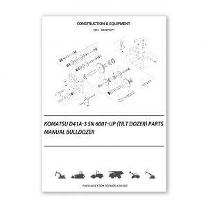 RA0273271_Komatsu-D41A-3-SN-6001-UP-Tilt-Dozer-Parts-manual-Bulldozer