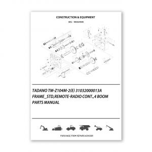 RA0324595_Tadano-Tm-Z104M-2-E-31032000013A-Frame_Std-Remote-Radio-Cont-4-Boom-Parts-manual