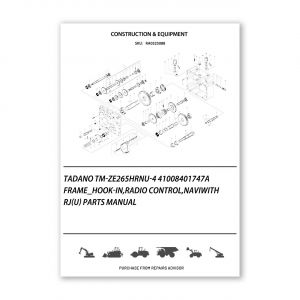 RA0325088_Tadano-Tm-Ze265Hrnu-4-41008401747A-Frame_Hook-In-Radio-Control-Naviwith-Rj-U-Parts-manual