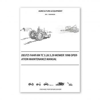 RA0040058_Deutz-Fahr-KM-TC-5-26-5-29-Mower-1998-Operation-Maintenance-Manual