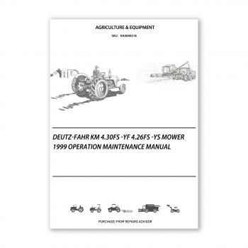 RA0040218_Deutz-Fahr-KM-4-30FS-YF-4-26FS-YS-Mower-1999-Operation-Maintenance-Manual