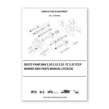 RA0040808_Deutz-Fahr-SMA-5-30-5-32-5-35-TC-5-35-TCCP-Mower-2005-Parts-Manual-Catalog