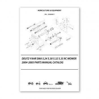 RA0040817_Deutz-Fahr-SMA-5-24-5-30-5-32-5-35-RC-Mower-2004-2005-Parts-Manual-Catalog