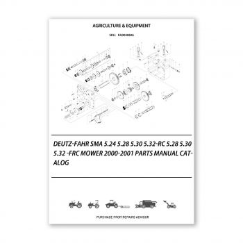 RA0040826_Deutz-Fahr-SMA-5-24-5-28-5-30-5-32-RC-5-28-5-30-5-32-FRC-Mower-2000-2001-Parts-Manual-Catalog