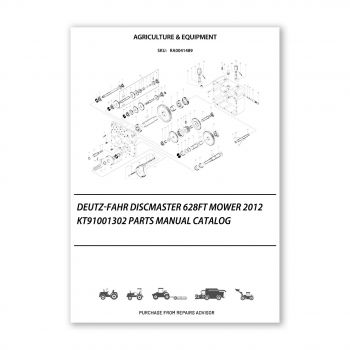 RA0041489_Deutz-Fahr-DiscMaster-628FT-Mower-2012-KT91001302-Parts-Manual-Catalog