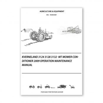 RA0042967_Kverneland-3124-3128-3132-MT-Mower-Conditioner-2009-Operation-Maintenance-Manual