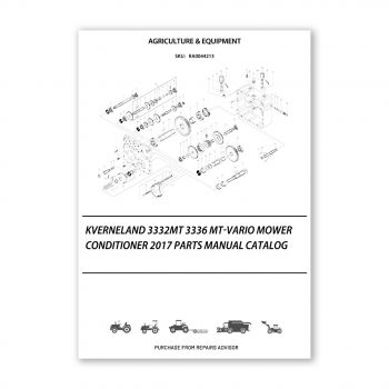 RA0044213_Kverneland-3332MT-3336-MT-Vario-Mower-Conditioner-2017-Parts-Manual-Catalog