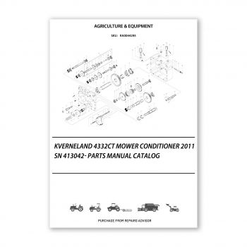 RA0044295_Kverneland-4332CT-Mower-Conditioner-2011-Sn-413042-Parts-Manual-Catalog