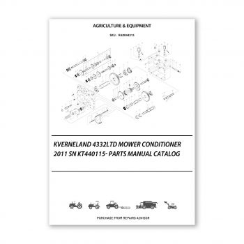 RA0044315_Kverneland-4332LTD-Mower-Conditioner-2011-Sn-KT440115-Parts-Manual-Catalog