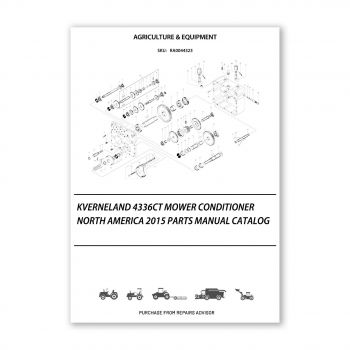 RA0044323_Kverneland-4336CT-Mower-Conditioner-North-America-2015-Parts-Manual-Catalog