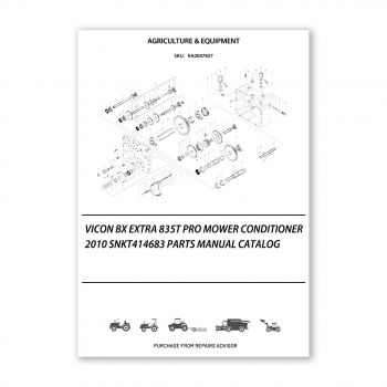 RA0047857_Vicon-Bx-Extra-835T-Pro-Mower-Conditioner-2010-SnKT414683-Parts-Manual-Catalog