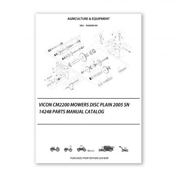 RA0048109_Vicon-CM2200-Mowers-Disc-Plain-2005-Sn-14248-Parts-Manual-Catalog