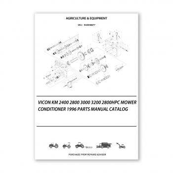 RA0048877_Vicon-KM-2400-2800-3000-3200-2800HPC-Mower-Conditioner-1996-Parts-Manual-Catalog