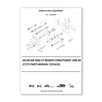 RA0048897_Vicon-KM-3000-CP-Mower-Conditioner-1998-Sn-27275-Parts-Manual-Catalog