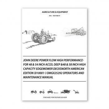 RA0140619_John-Deere-Power-Flow-High-Performancefor-48-54-Inch-Accel-Deep-48-58-Inch-High-Capacity-EdgeMower-DecksNorth-American-Edition-010001-OMGX25292-Operators-and-Maintenance-Manual