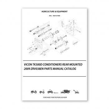 RA0157390_Vicon-TK300D-Conditioners-Rear-mounted-2009-ZRV038EN-Parts-Manual-Catalog