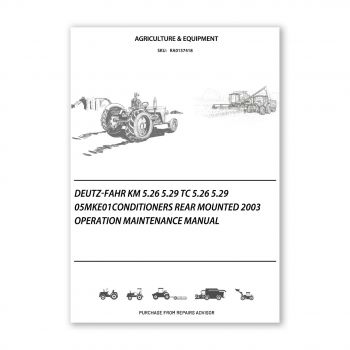 RA0157418_Deutz-Fahr-KM-5-26-5-29-TC-5-26-5-29-05MKE01Conditioners-Rear-mounted-2003-Operation-Maintenance-Manual