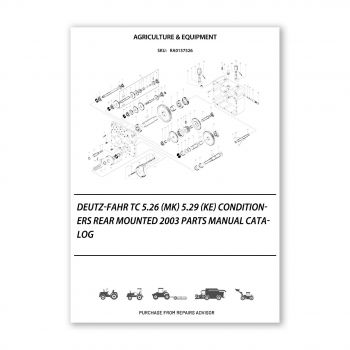 RA0157526_Deutz-Fahr-TC-5-26-MK-5-29-KE-Conditioners-Rear-mounted-2003-Parts-Manual-Catalog