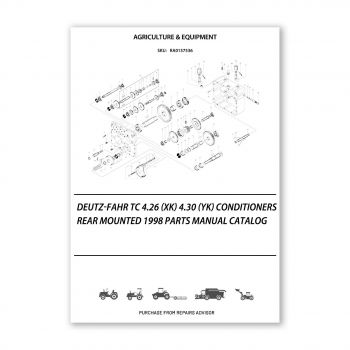 RA0157536_Deutz-Fahr-TC-4-26-XK-4-30-YK-Conditioners-Rear-mounted-1998-Parts-Manual-Catalog