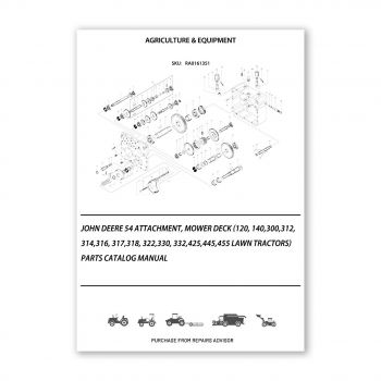 RA0161351_John-Deere-54-Attachment-Mower-Deck-120-140-300-312-314-316-317-318-322-330-332-425-445-455-Lawn-Tractors-Parts-Catalog-Manual