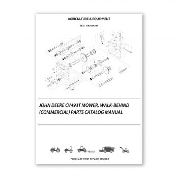 RA0164395_John-Deere-Cv493T-Mower-Walk-Behind-Commercial-Parts-Catalog-Manual