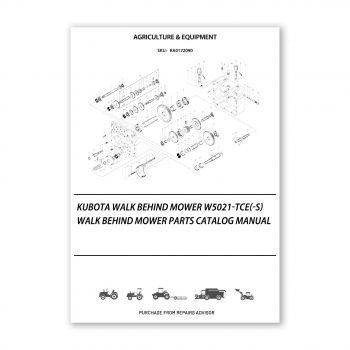 RA0172090_Kubota-WALK-BEHIND-MOWER-W5021-TCE-S-Walk-Behind-Mower-Parts-Catalog-Manual