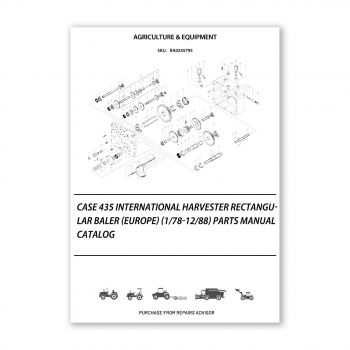 RA0245795_Case-435-International-Harvester-Rectangular-Baler-Europe-1-78-12-88-Parts-manual-catalog