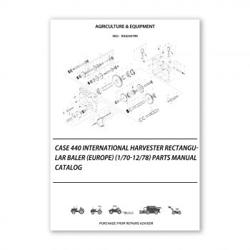 RA0245799_Case-440-International-Harvester-Rectangular-Baler-Europe-1-70-12-78-Parts-manual-catalog