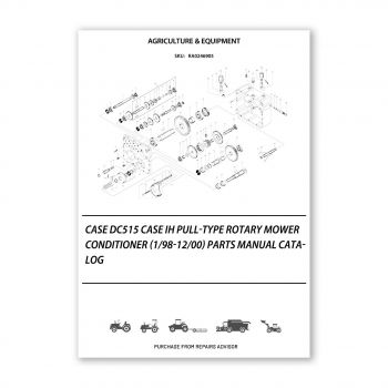 RA0246905_Case-Dc515-Case-Ih-Pull-Type-Rotary-Mower-Conditioner-1-98-12-00-Parts-manual-catalog