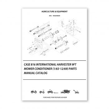 RA0246929_Case-816-International-Harvester-9Ft-Mower-Conditioner-1-65-12-69-Parts-manual-catalog