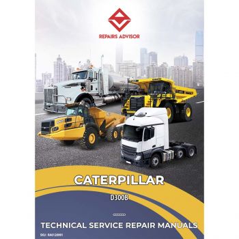 RA0120991_Caterpillar-D300B-Articulated-Truck-Serial-4SD-Repair-Service-Workshop-Manual