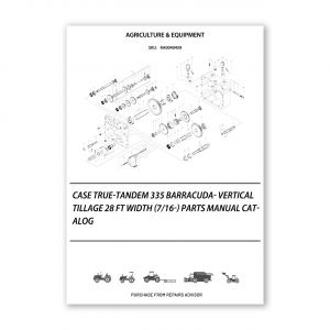 RA0040459_Case-True-Tandem-335-Barracuda-Vertical-Tillage-28-Ft-Width-7-16-Parts-manual-catalog