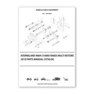 RA0044804_Kverneland-9069-S-Vario-Rakes-Multi-rotors-2010-Parts-Manual-Catalog