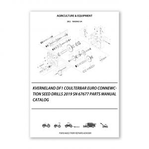 RA0045134_Kverneland-DF1-Coulterbar-Euro-Connewction-Seed-drills-2019-Sn-67677-Parts-Manual-Catalog